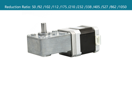 stepper motor with worm gearbox cnc